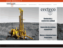 Tablet Screenshot of cecteco.com